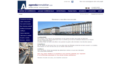 Desktop Screenshot of agendaimmobilier.com